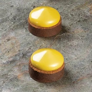 Kuchyňská sůl Silikonový forma na chuťovky 8 kusů 60x28 mm, 48 ml, 300x175 mm - PX3208S | PAVONI, Frisbee