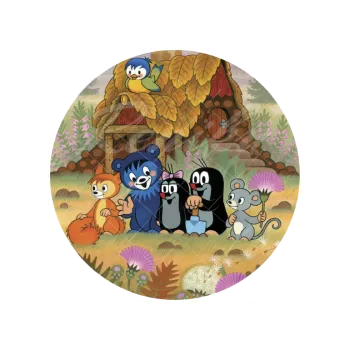 Jedlá dekorace na dort KRTEK a domeček, VARIANTA Jedlý papír 565