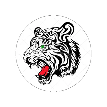 Jedlá dekorace na dort TYGR, VARIANTA Jedlý papír 1036