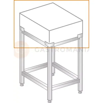 Dřevěná hračka Dřevěný řeznický špalek 400x400x200 mm | DORA METAL, DM-3150