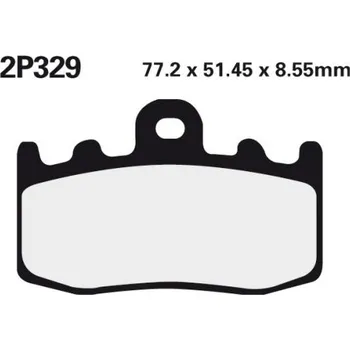 Brzda pro motocykl Přední brzdové destičky Nissin BMW K 1200 S 2005 - 2008 směs ST