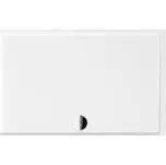 Jika Padana - Sprchová vanička, litý mramor, 120x90x4 cm, bílá H2119390000001