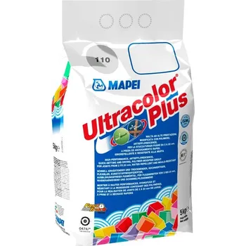 Spárovací hmota Mapei ULTRACOLOR PLUS Spárovací tmel cementový, 5 kg Barva: 123 Antická bílá