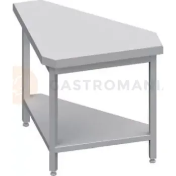 Výdejník vody Rohový, vnější stůl 90°, vrchní deska ze žuly | STALGAST, ST 132