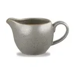 Šedá nádoba na mléko, ručně zdobený 110 ml | CHURCHILL, Stonecast Peppercorn Grey