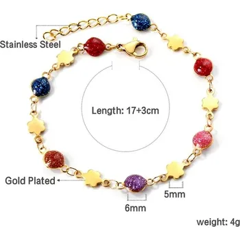 Náramek Elegantní dámský náramek z chirurgické oceli - 565 MG