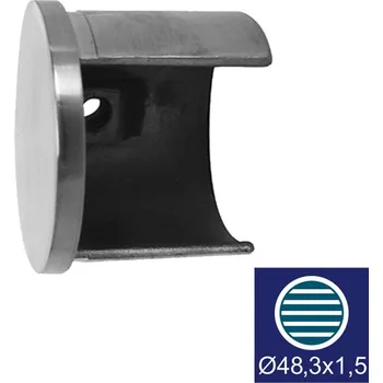 Zábradlí Nerezové zábradlí - Záslepka sko AISI304, D48,3x1,5mm
