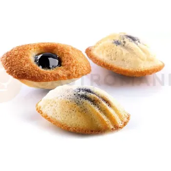 Kuchyňská sůl Silikonová forma 600x400 mm SQ005 Madeleine, 44x32 ml, 77x44x18 mm | SILIKOMART, 60x40 Sessanta Quaranta