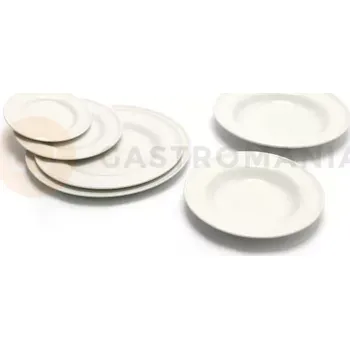 Talíř Porcelánový mělký talíř 33 cm | ALCHEMY, Alchemy White
