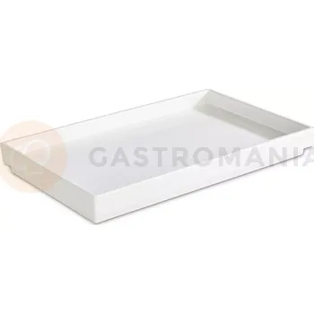 Tác z bílého melaminu, 265x162 mm | APS, Asia Plus