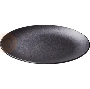 Talíř Mělký talíř bez okraje, černý 31 cm | ARIANE, Dazzle