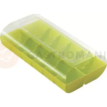 Nádoba na led Dekorativní obal na 12 makronek, světle zelený | SILIKOMART, Macado 12