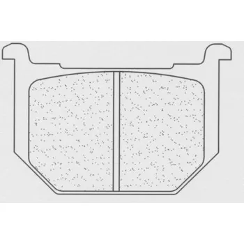 Brzda pro motocykl Přední brzdové destičky CL-Brakes SUZUKI GS 450 1980-1989 směs S4