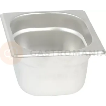 Nerezový dřez Gastro nádoba GN 1/6, 150 mm, nerezová ocel | STALGAST, Comfort