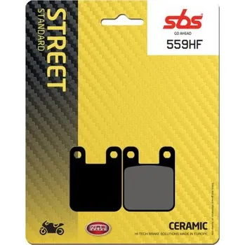 Brzda pro motocykl Zadní brzdové destičky SBS Sherco 80 0,8 2001 - 2003 směs HF