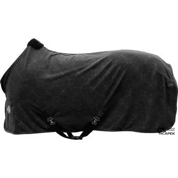 Deka pro koně Odpocovací deka HKM -ROSEWOOD- - Černá - 145cm