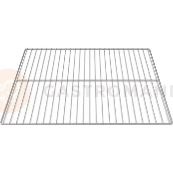 Dětská kaše Chromovaný rošt rovný 600x400x8 mm | UNOX, CHROMO.GRID