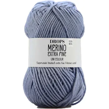 Drops Merino Extra Fine 38 modrá mlha