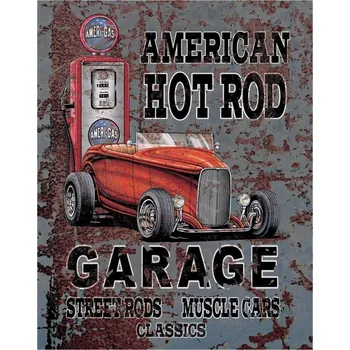 Plechová cedule Plechová cedule Legends - American Hot Rod 40 cm x 32 cm