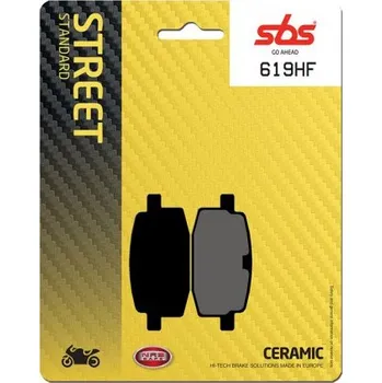 Brzda pro motocykl Přední brzdové destičky SBS Yamaha TZR 80 1992 - 1995 směs HF