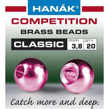 Hanák Competition Hanák Klasické Mosazné Hlavičky Metallic Růžové Průměr: 2,7mm