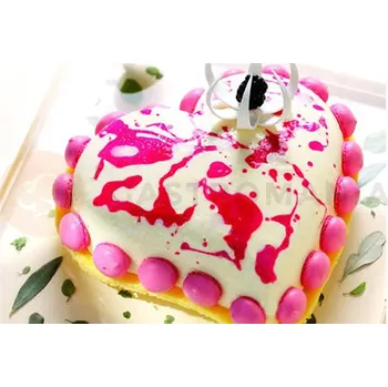 Kuchyňská sůl Forma na moučníky a dorty SFT211 HEART 20,5x18,6x5,4 cm | SILIKOMART, Uniflex