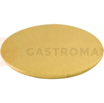 Podložka pod dorty a zákusky kulatá zlatá - 30 cm | SILIKOMART, Cake Cardboard Drums Round