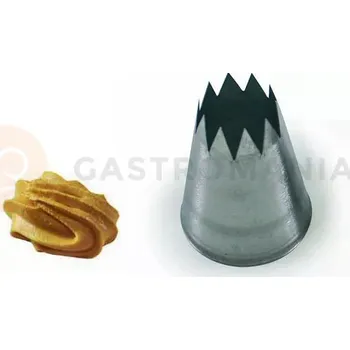 Výroba svíčky Cukrářská špička, hvězda - 3 mm | SILIKOMART, Punte Star Tubes