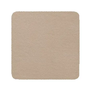 Podtácky Asa imitace kůže, pepřová - Sada 4 kusů