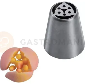 Výroba svíčky Cukrářská špička Květina - 37x42 mm - BX0008-1 | MARTELLATO, Floreal