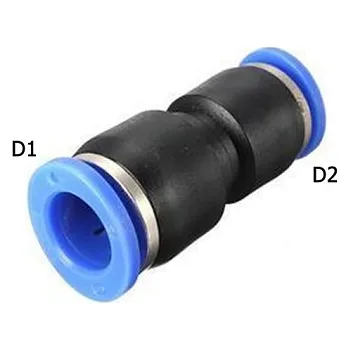 Příslušenství ke kompresoru Pneumatická redukovaná spojka 12/8 mm