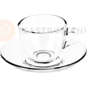 Servírovací stolek Skleněný šálek na espresso 90 ml - sada 6 kusů | PASABAHCE, Basic