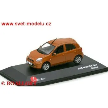 autíčko J-Collection NISSAN MICRA 2010 ORANGE 200