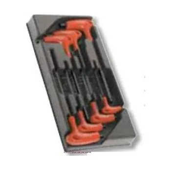 Klíč FACOM Modul se 7 zástrčnými 6hrannými klíči s kuličkou s MOD.84TZS