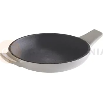 Servírovací stolek Servírovací pánev ø130x20 mm, šedá | APS, Cast Iron
