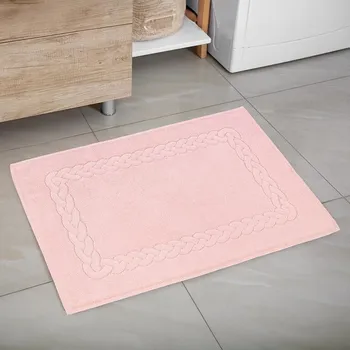 Koupelnová předložka ŠKODÁK Vánočka předložka do koupelny 50 x 70 cm růžová