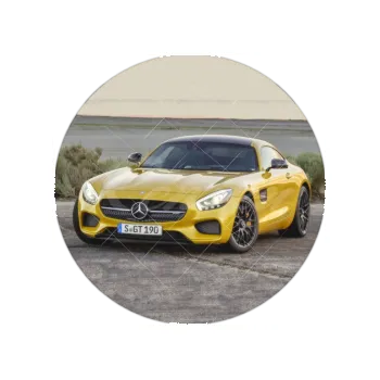 Jedlá dekorace na dort MERCEDES, VARIANTA Jedlý papír 242