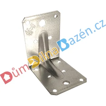 Tesařské kování Bova Úhelník BV/Ú 05-21 - 55 x 70 x 70 s vlisem
