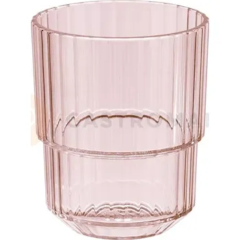 Barmanská sklenice 0,22 l, růžová | APS, Linea