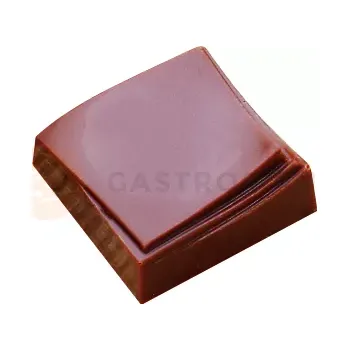 Čokoládová tyčinka Polykarbonátová forma na pralinky a čokoládu, hranaté - 18 ks x 9g, 29x29x12 mm - MA1619 | MARTELLATO, Modern