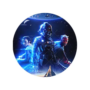 Jedlá dekorace na dort STAR WARS 2 modrý, VARIANTA Jedlý papír 895