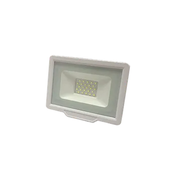 LED venkovní reflektor CITY bílý IP65 30W studená bílá