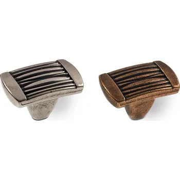 Nábytkové kování úchytka SIRO 2163-37 ZN58 staromosaz červenohnědá brinýr