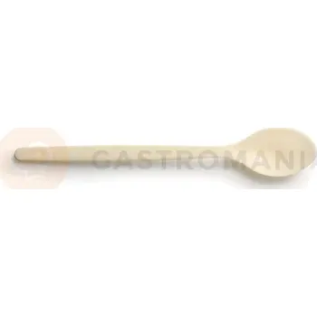 Jednorázové nádobí Ekologická lžička 18 cm, krémová, 250 ks PLA | ALCAS, BioHappy