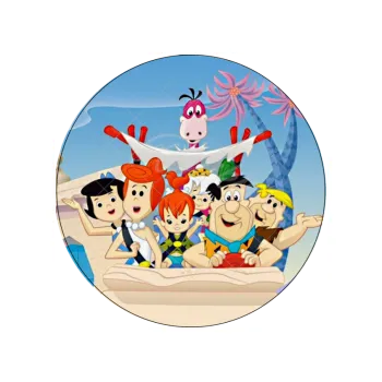 Jedlá dekorace na dort FLINTSTONEOVI všichni, VARIANTA Jedlý papír 1175