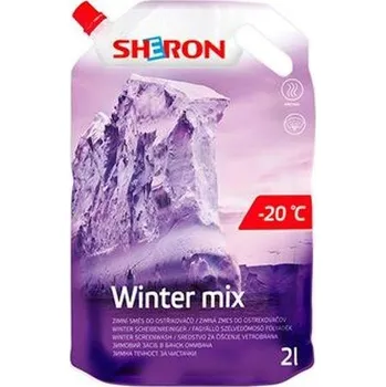 Náplň do chladiče a ostřikovače SHERON_Zimní směs ostřikovače Sheron Softpack -20 C 2 litry Winter Mix