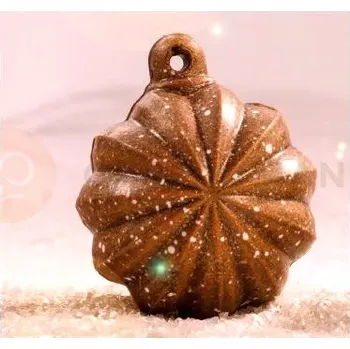 Čokoládová tyčinka Forma k vytvoření čokoládových baněk - 6 ks x 40g, 60 mm - 20SF006 | MARTELLATO, Christmas Baubles