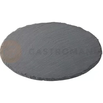 Talíř kulatý - břidlice 20 cm | AMBITION, Lupeck Simple