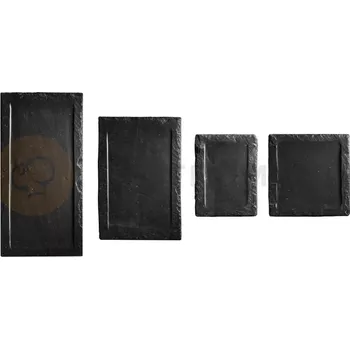 Talíř - břidlice 40x20 cm | AMBITION, Lupeck Fusion