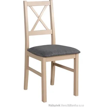 Jídelní židle Drewmix dřevěná čalouněná jídelní židle z masivu Nilo 10 drewmi